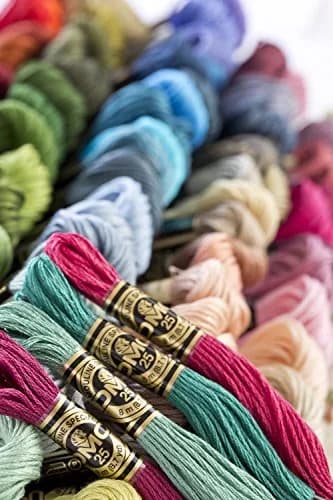 DMC Mouline Stranded Cotton Six Strand Embroidery Floss, Medium Blue Violet, 8.7-Yard | Fade-Resistant, Washable Cotton Thread thumbnail 5