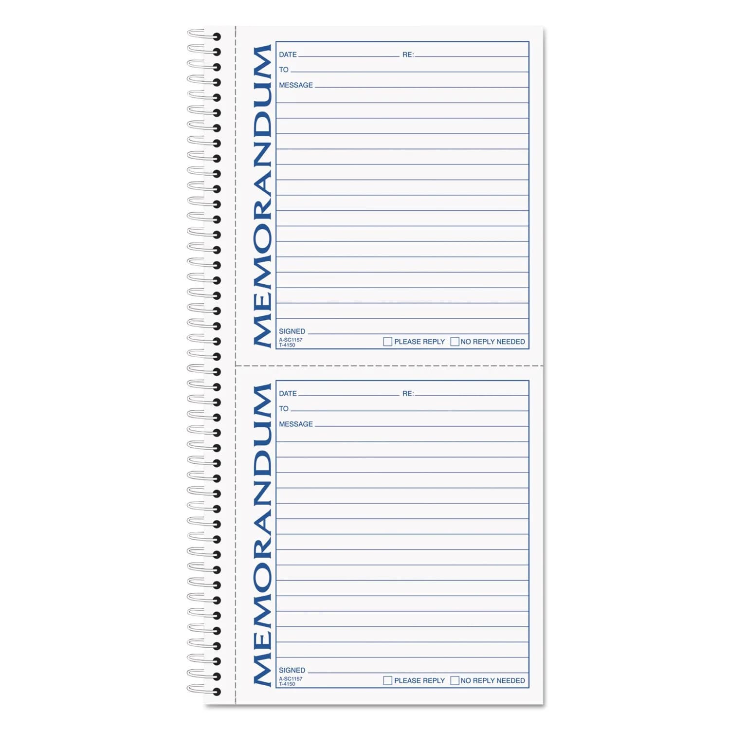 TOPS Memorandum Forms 2-Part Carbonless 100 Sets | Efficient Memo Sending & Copying - main product image