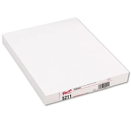 Pacon Heavyweight Tagboard 9" x 12" | Durable Multi-Purpose Art Surface thumbnail 1
