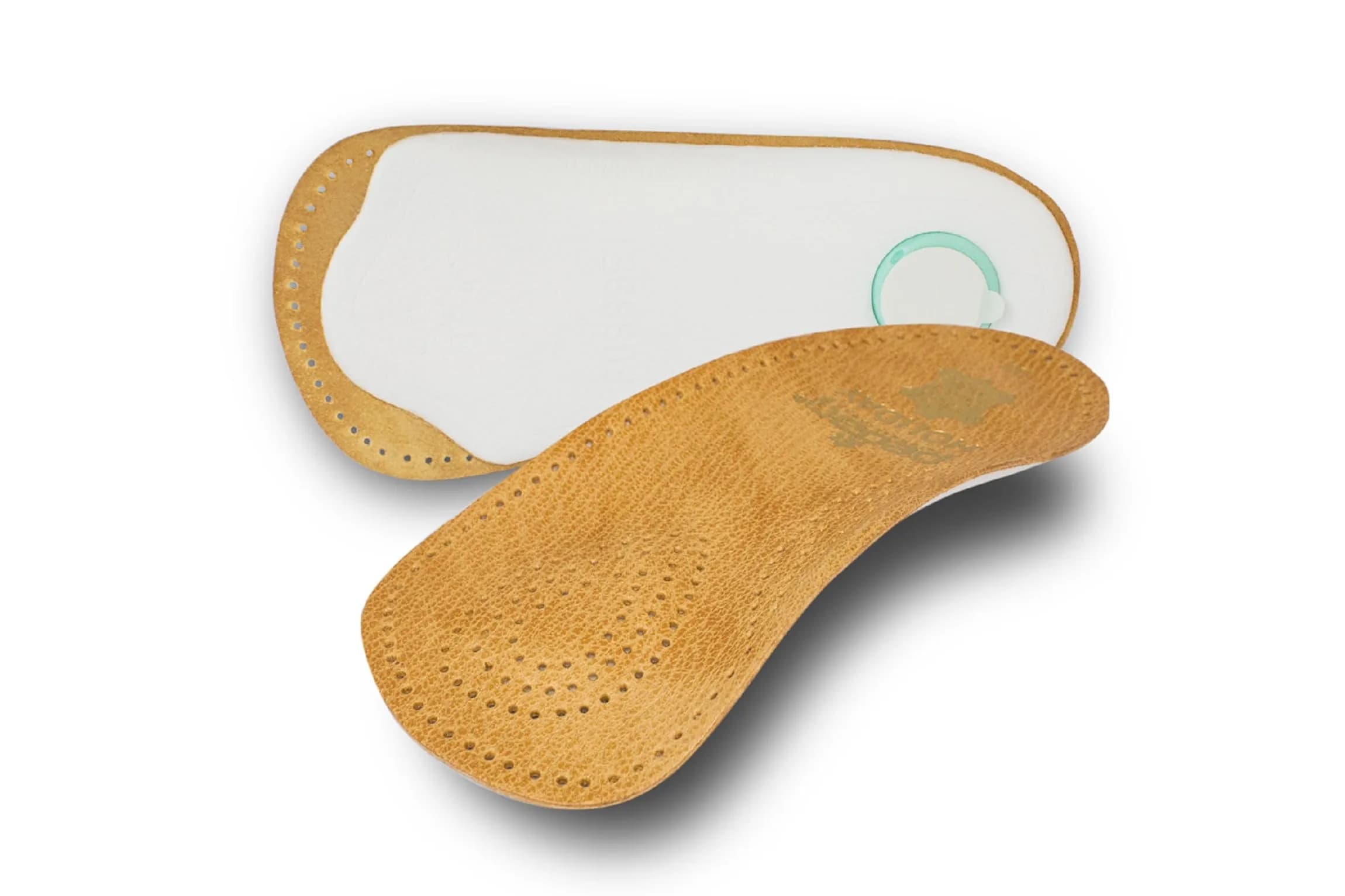 pedag Holiday Thin Orthotic Insoles Arch Support Inserts Tan Women US 8 / Men 5 | Supports Plantar Fasciitis & Overpronation