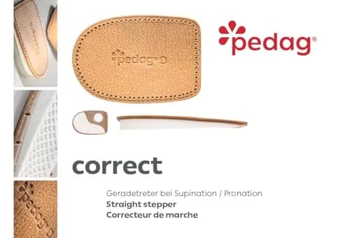 pedag Correct | German Made Heel Wedge Insert for Pronation & Supination | Extra Large (Men 11L-13) thumbnail 2