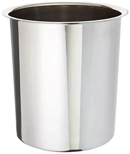 Winco 4.25 qt Stainless Steel Bain Marie | Commercial Food Storage & Hot Holding thumbnail 1