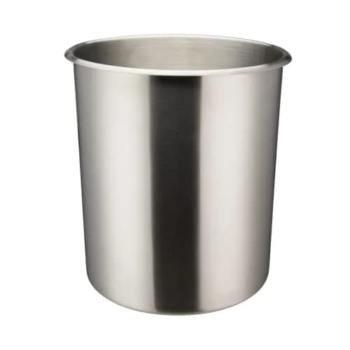 Winco 12 qt Stainless Steel Bain Marie | Commercial Food Storage & Warmers thumbnail 1