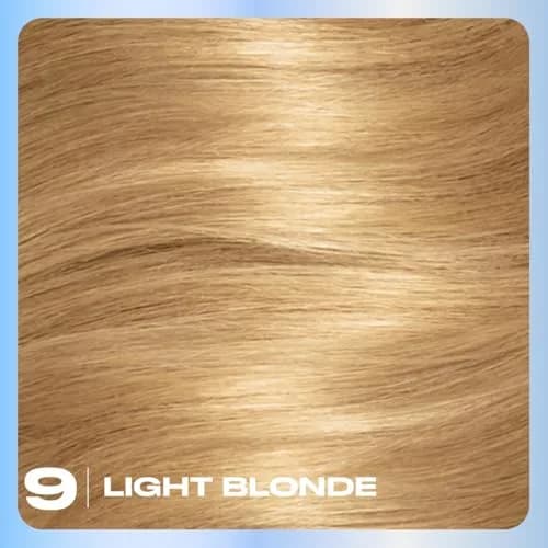 Clairol Nice'n Easy Permanent Hair Dye 9 Light Blonde Pack of 3 | Natural Looking Color with 100% Gray Coverage thumbnail 3