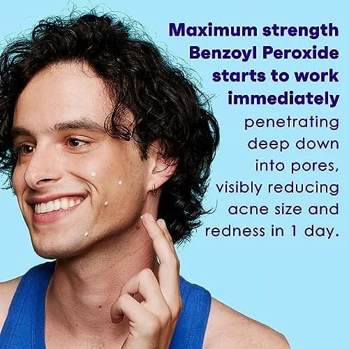Clean & Clear Persa-Gel 10 Acne Spot Treatment 10% Benzoyl Peroxide 118ml (4 fl. oz) | Maximum Strength Pimple Cream for Face Acne thumbnail 4