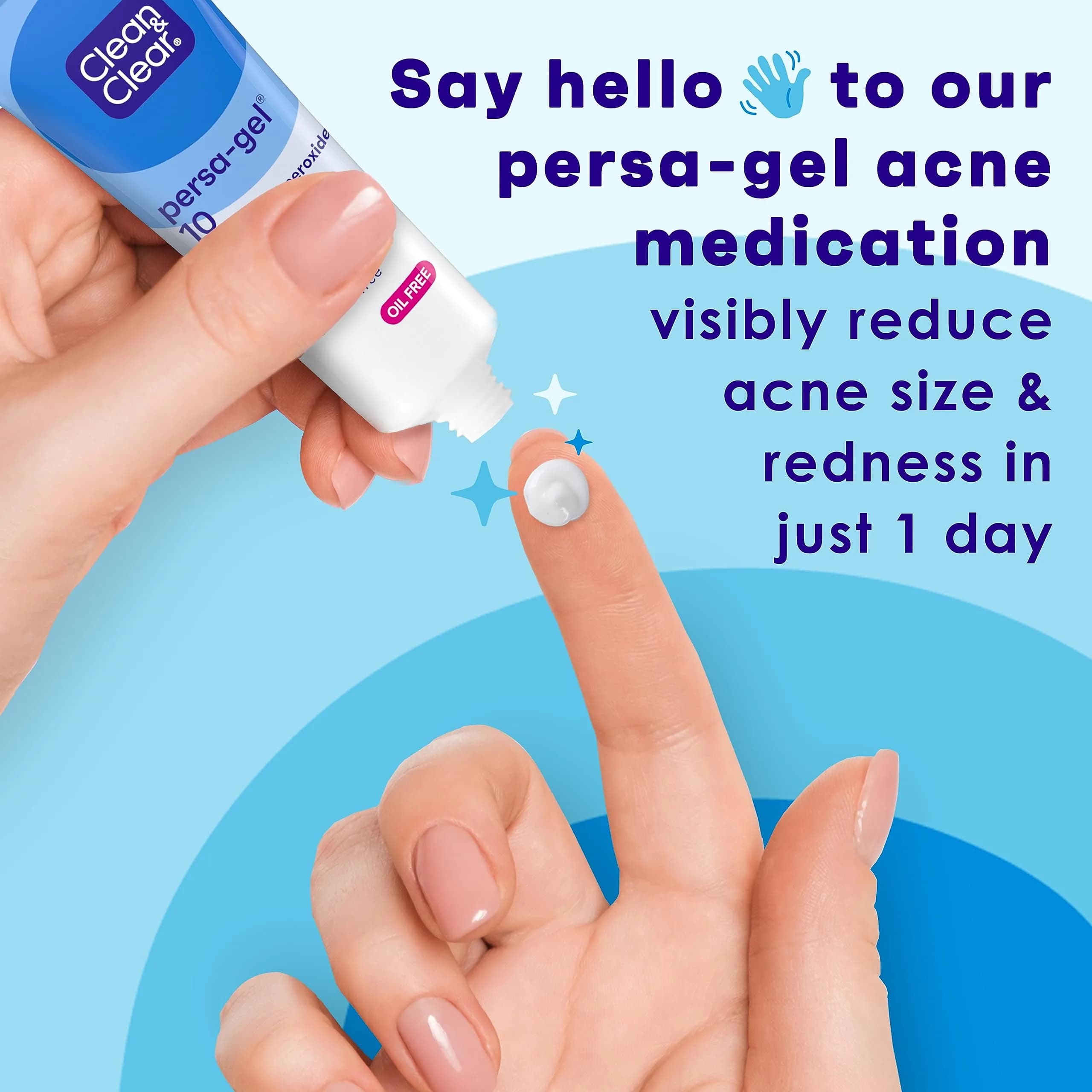 Clean & Clear Persa-Gel 10 Acne Spot Treatment 10% Benzoyl Peroxide 118ml (4 fl. oz) | Maximum Strength Pimple Cream for Face Acne - view 3