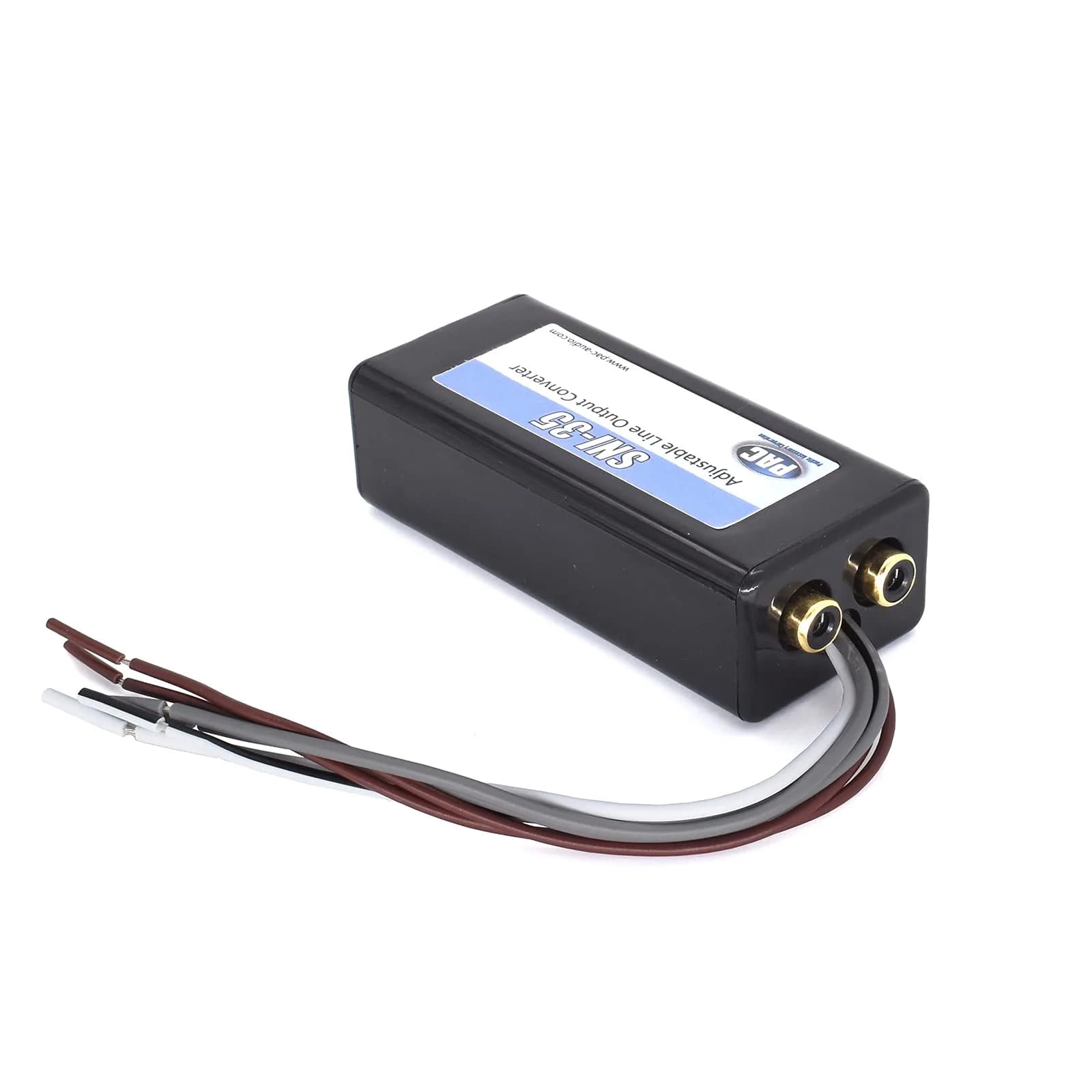 PAC SNI-35 2-Channel Line Out Converter 1.2x6.25x5.9 inches | Adds Amplifier to Factory Radio