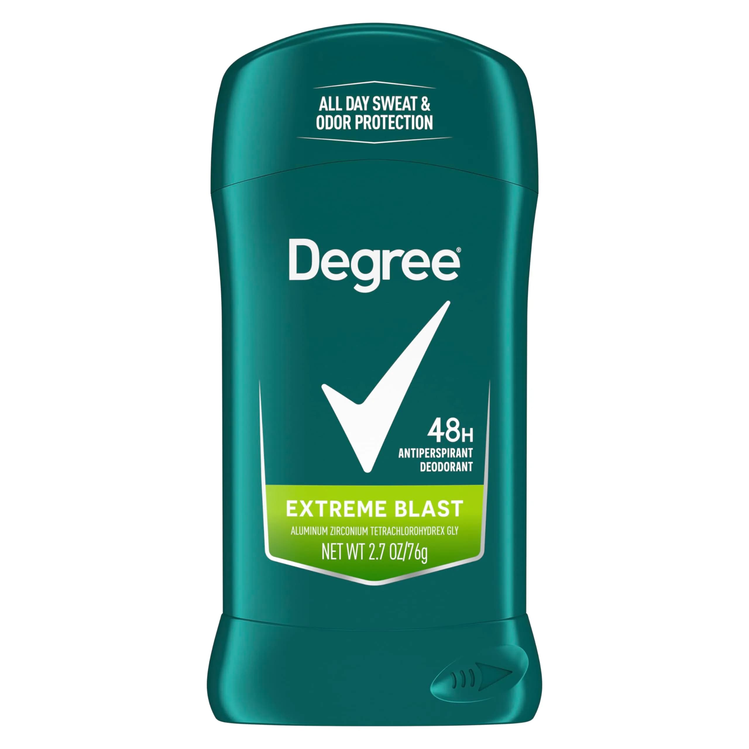 Degree Men Original Protection Antiperspirant Deodorant Extreme Blast 16.2 oz (486 ml) | 48-Hour Sweat & Odor Protection thumbnail 1
