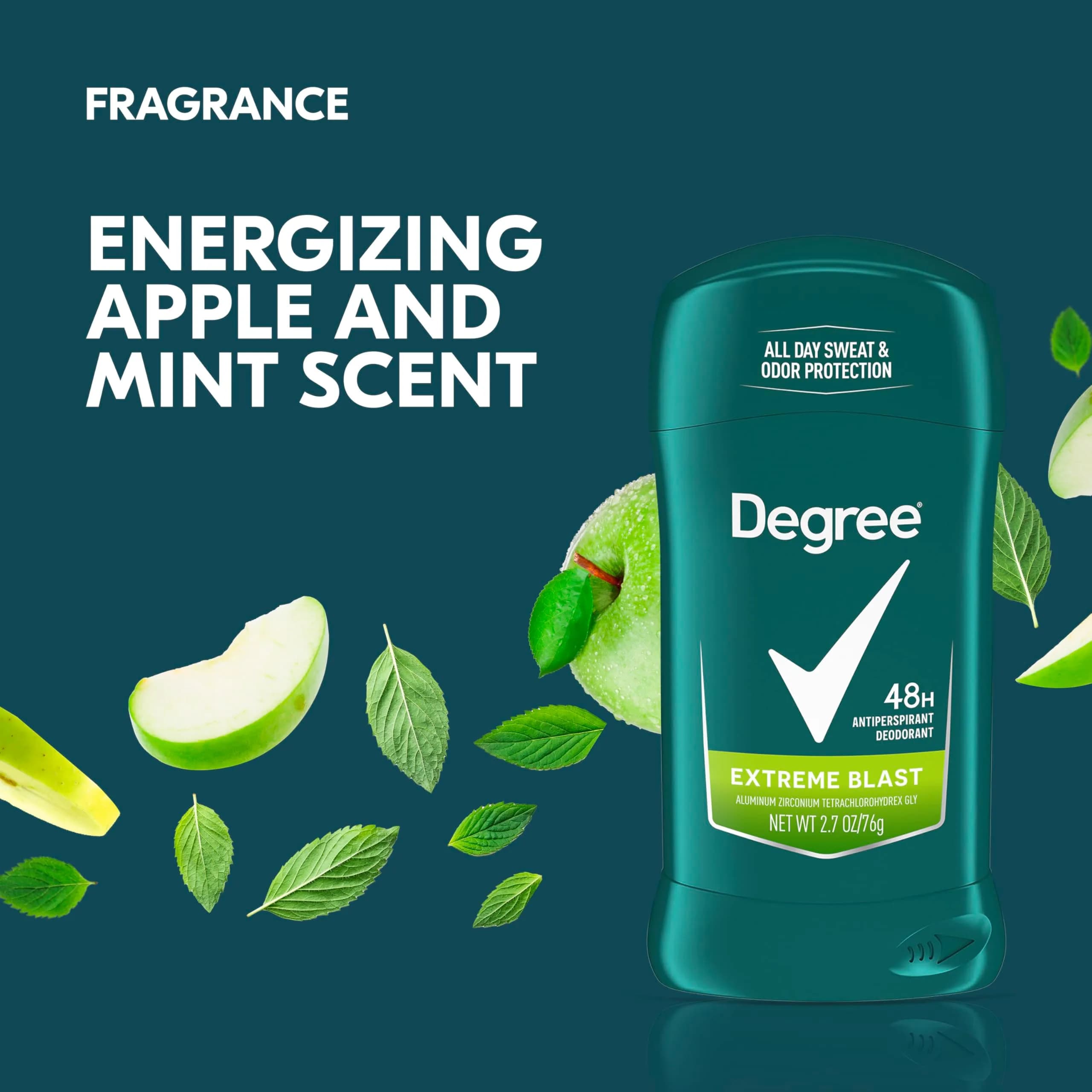 Degree Men Original Protection Antiperspirant Deodorant Extreme Blast 16.2 oz (486 ml) | 48-Hour Sweat & Odor Protection thumbnail 5
