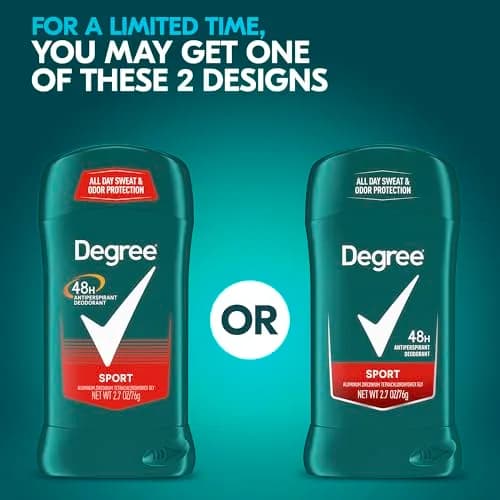 Degree Antiperspirant Deodorant for Women, Shower Clean Scent, 2.7 oz (Pack of 6) thumbnail 3