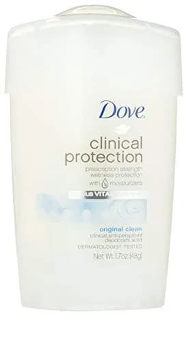 Dove Clinical Protection Deodorant Stick Original Clean 1.7 Oz | Prescription-Strength Odor & Wetness Control thumbnail 1