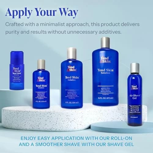 Tend Skin Solution for Razor Bumps and Ingrown Hair 237ml (8 Fl Oz) | Reduces Redness and Post-Shave Irritation thumbnail 7