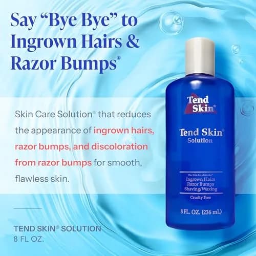 Tend Skin Solution for Razor Bumps and Ingrown Hair 237ml (8 Fl Oz) | Reduces Redness and Post-Shave Irritation thumbnail 2
