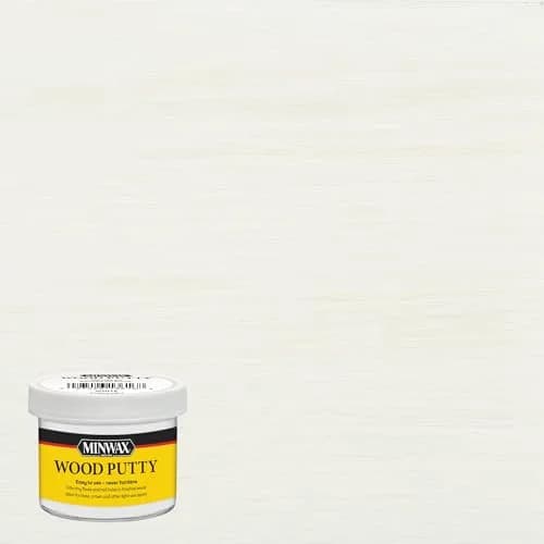 Minwax Wood Putty, White, 3.75 oz | Non-Hardening, Color-Matched Repair thumbnail 2