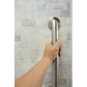 Geweo 24 Inch Stainless Steel Handicap Grab Bar for Bath & Shower | ADA Compliant, Supports 500 lbs, Concealed Screws thumbnail 6
