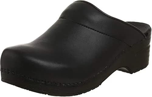 Dansko Men's Karl Black Box Mule 9.5-10 US | Comfortable, Supportive, Durable thumbnail 1