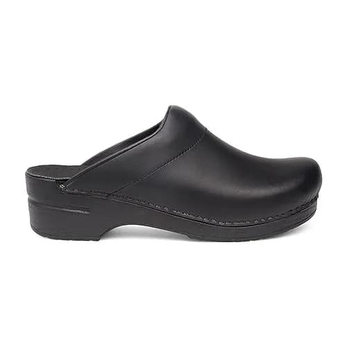 Dansko Men's Karl Black Box Mule 9.5-10 US | Comfortable, Supportive, Durable thumbnail 2