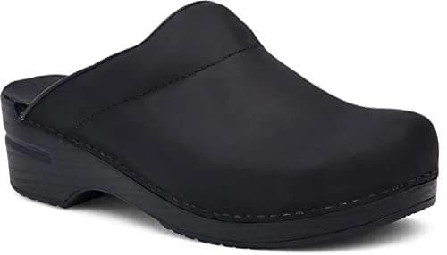 Dansko Men's Karl Black Oiled Mule 8.5-9 US | Comfortable Open-Back Clog for Men thumbnail 2