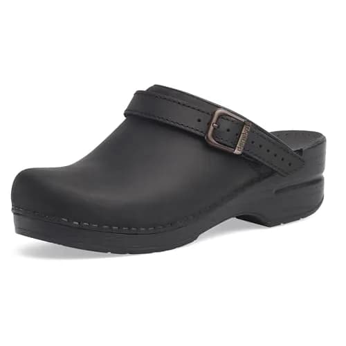 Dansko Ingrid Sling Back Mule for Women - Anti-Fatigue Rocker Bottom - Premium Leather Uppers 5.5-6 M US thumbnail 1