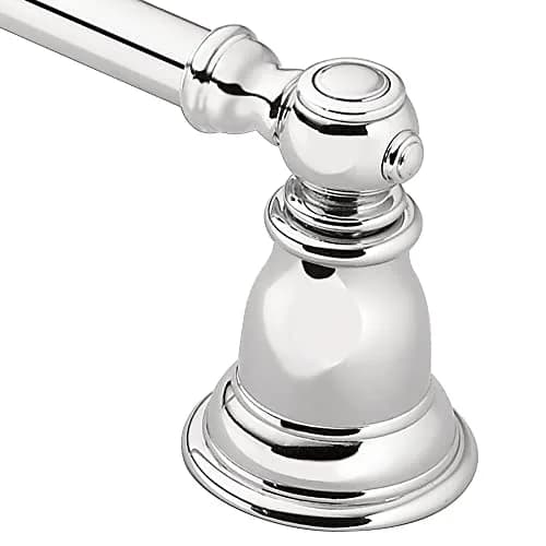 Moen Kingsley 24-Inch Bathroom Towel Bar, Chrome | Traditional Style, Metal Construction thumbnail 1