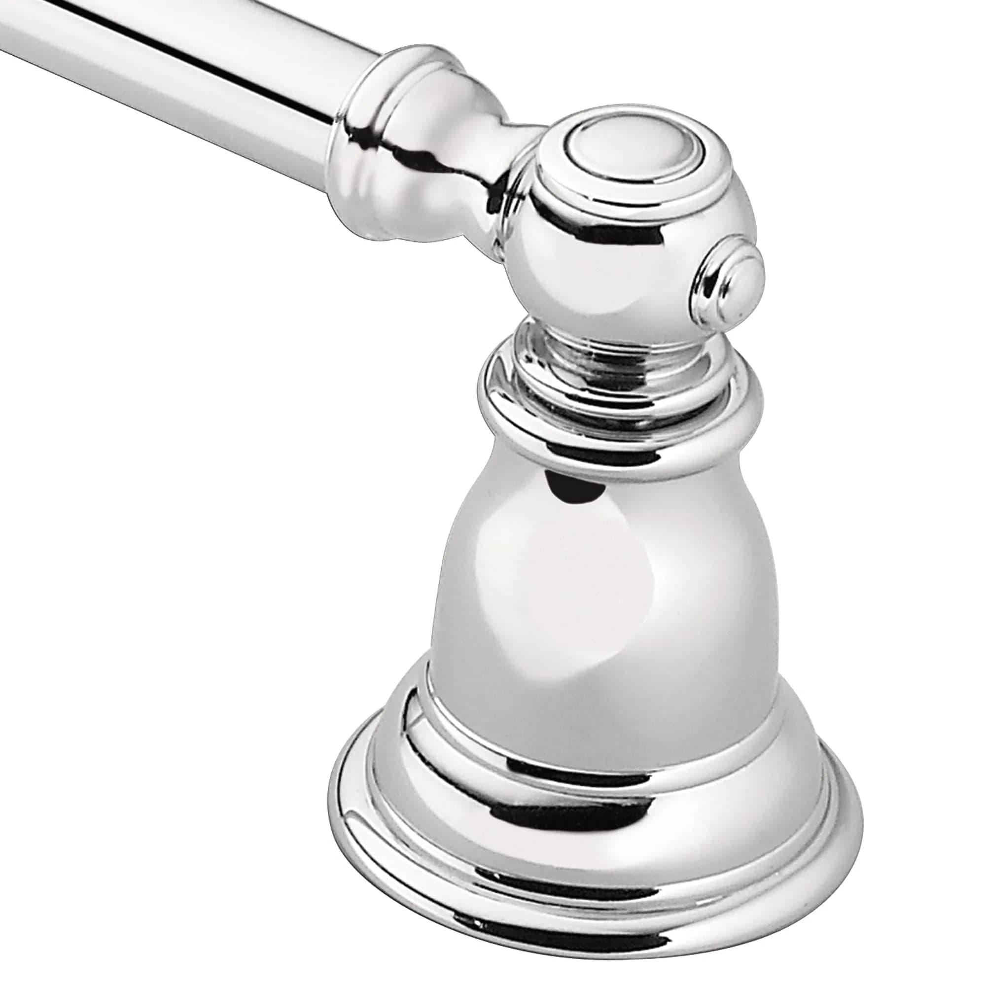 Moen Kingsley 24-Inch Bathroom Towel Bar, Chrome | Traditional Style, Metal Construction - main product image