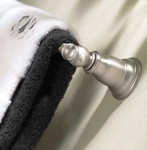 Moen Kingsley 24-Inch Bathroom Towel Bar, Chrome | Traditional Style, Metal Construction thumbnail 3