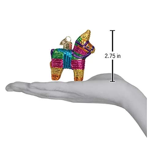 Old World Christmas Pinata Tree Ornament | Hand-Finished Glass Holiday Decor (1 Count) thumbnail 3