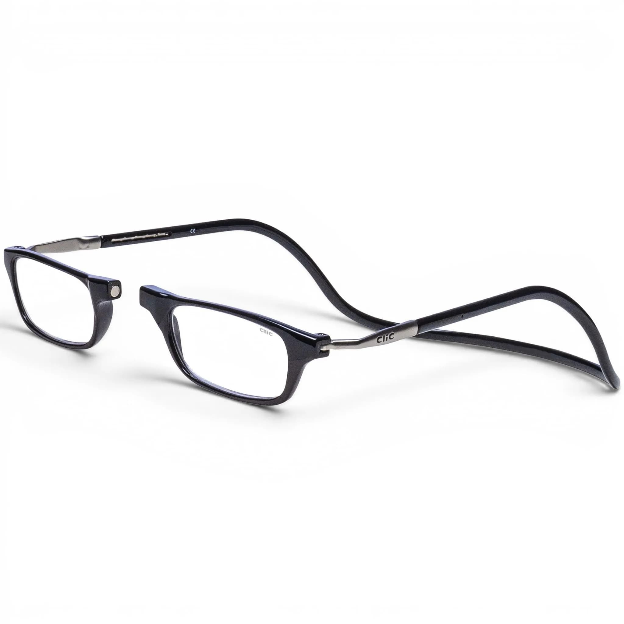 Clic Unisex Adult Long Adjustable Front Connect Ready Reader Glasses, Black, 2.50 Diopters | Unisex Adult Long Adjustable Front Connect Ready Reader Glasses - main product image