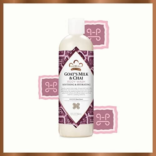 Nubian Heritage Goats Milk and Chai Body Wash 384ml (13 Fl Oz) | Soothing & Hydrating Body Cleanser thumbnail 9