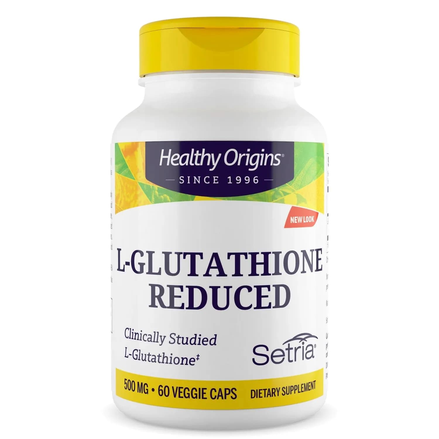 Healthy Origins Setria L-Glutathione 500 mg 60 Veggie Caps | Antioxidant Protection - main product image