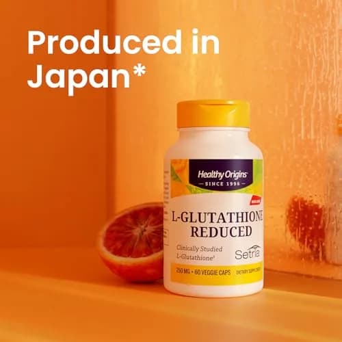 Healthy Origins Setria L-Glutathione 500 mg 60 Veggie Caps | Antioxidant Protection thumbnail 4