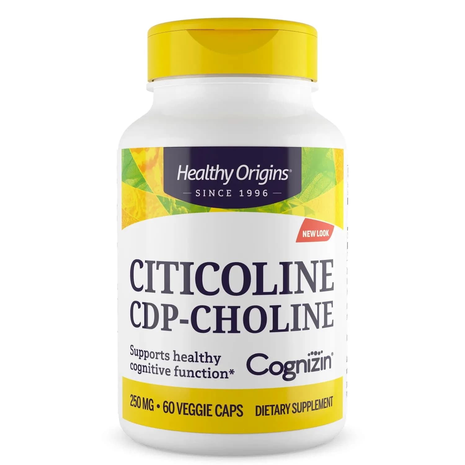 Healthy Origins Cognizin Citicoline 250 mg | Brain & Memory Support in India — Capsule