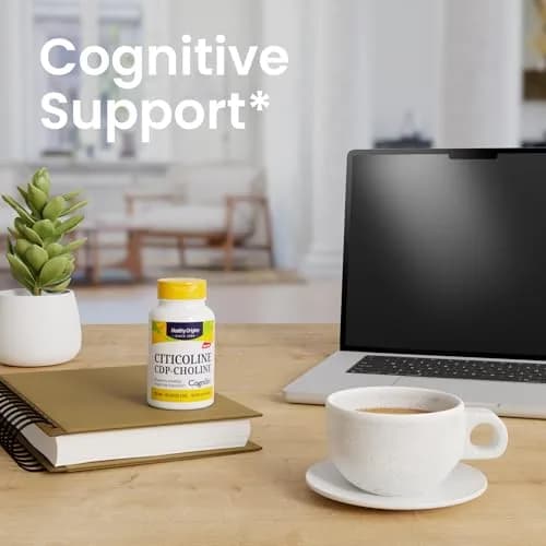 Healthy Origins Cognizin Citicoline 250 mg | Brain & Memory Support in India thumbnail 4