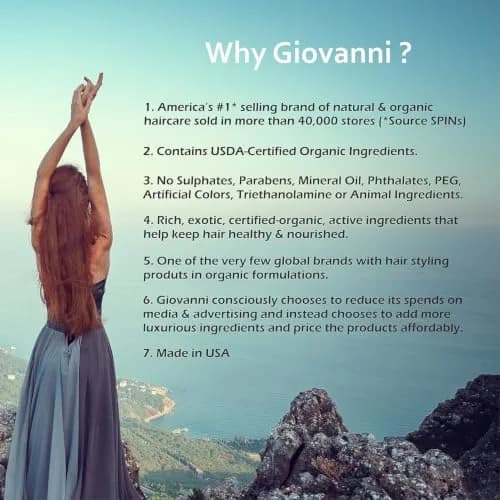 GIOVANNI Mousse Air-Turbo Charged Hair Styling Foam 207ml (7 Fl Oz) Pack of 3 | Adds Volume, Texture & Body thumbnail 4