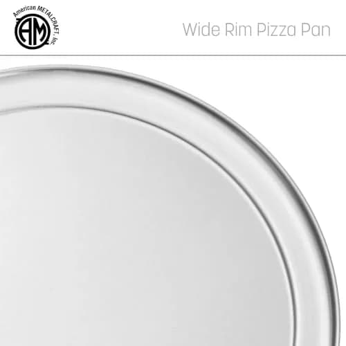 American Metalcraft TP12 12-Inch Aluminum Pizza Pan | Durable, Even Heating, Wide Rim thumbnail 6