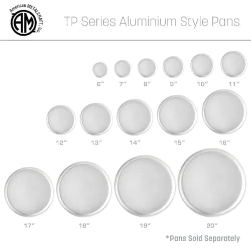 American Metalcraft TP12 12-Inch Aluminum Pizza Pan | Durable, Even Heating, Wide Rim thumbnail 7