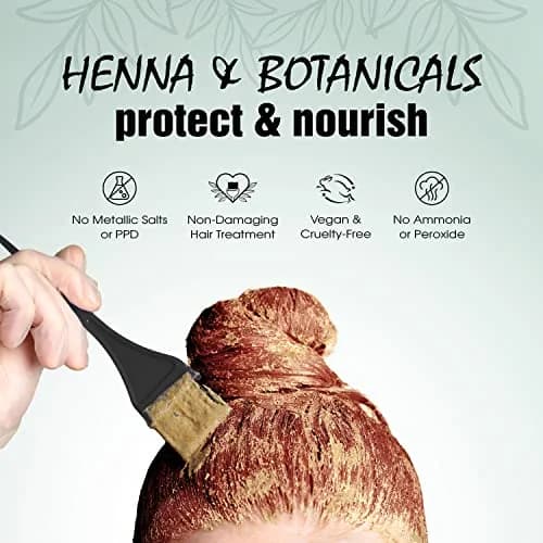 Light Mountain Henna Hair Color, Bright Red 4 Oz | Organic, Ammonia-Free, Vegan thumbnail 6