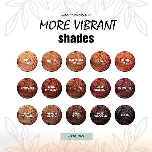 Light Mountain Henna Hair Color, Bright Red 4 Oz | Organic, Ammonia-Free, Vegan thumbnail 7