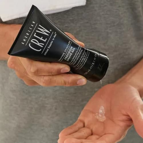 American Crew Men's Precision Shave Gel, 5.1 fl oz | Non-Foaming, Soothes & Protects Skin thumbnail 3