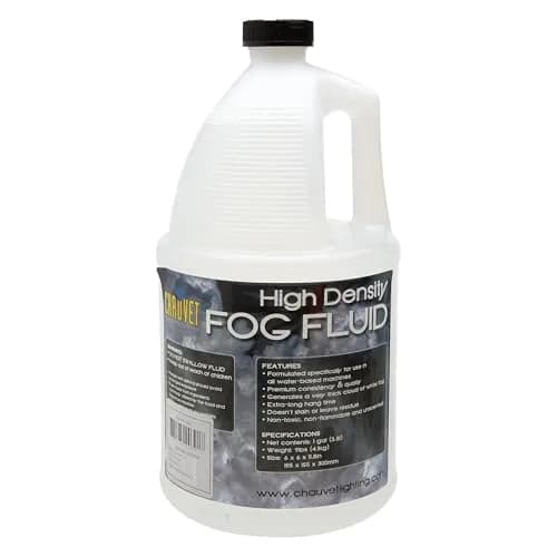 CHAUVET DJ High-Density Fog Machine Fluid 1-Gallon | Dense Smoke Output, Non-Toxic & FDA Compliant thumbnail 1