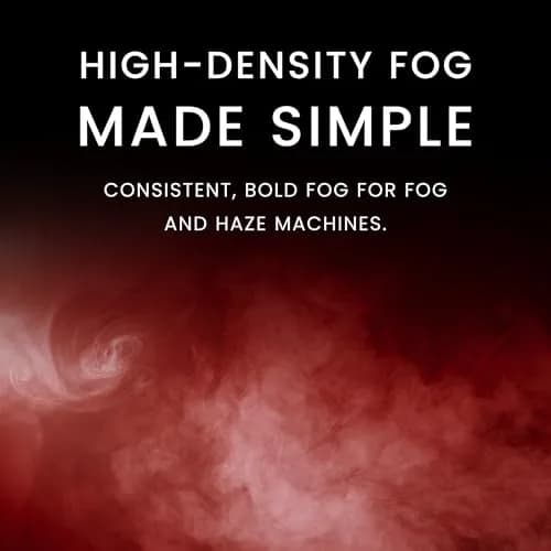 CHAUVET DJ High-Density Fog Machine Fluid 1-Gallon | Dense Smoke Output, Non-Toxic & FDA Compliant thumbnail 2