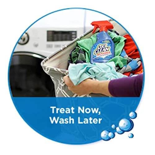 OxiClean Max Force Laundry Stain Remover Spray 354ml (12 fl oz) | Tackles Tough Dried-In Stains thumbnail 4