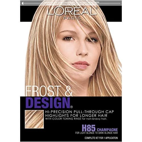 L'Oreal Paris Frost and Design Cap Hair Highlights Champagne | Long Hair Highlight Kit thumbnail 1
