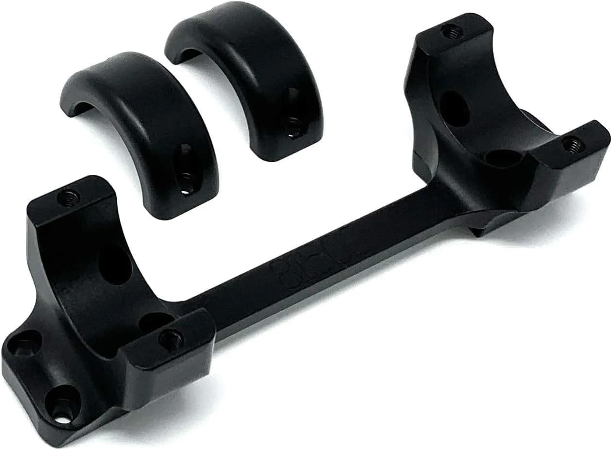 Game Reaper Browning X Bolt-Short Action-Medium Mount (Black, 1 inch) | Precision Optics Mount for Hunting — Black