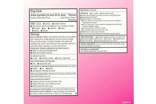 Quality Choice Stomach Relief 12 fl oz (Pack of 6) | Fast Relief for Upset Stomach & Diarrhea thumbnail 5
