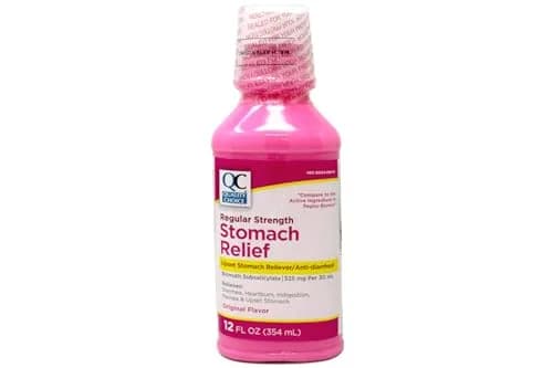 Quality Choice Stomach Relief 12 fl oz (Pack of 6) | Fast Relief for Upset Stomach & Diarrhea thumbnail 2