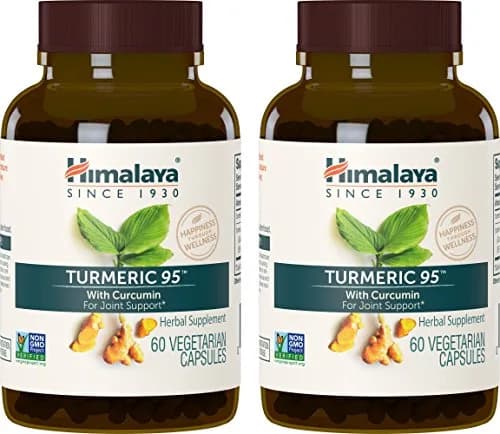 Himalaya Turmeric 95 Curcumin Supplement, 600 mg | Supports Joint Flexibility & Inflammation thumbnail 1