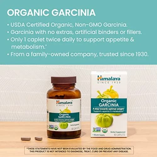 Himalaya USDA Organic Garcinia Cambogia 600 mg | Supports Weight & Metabolism thumbnail 3