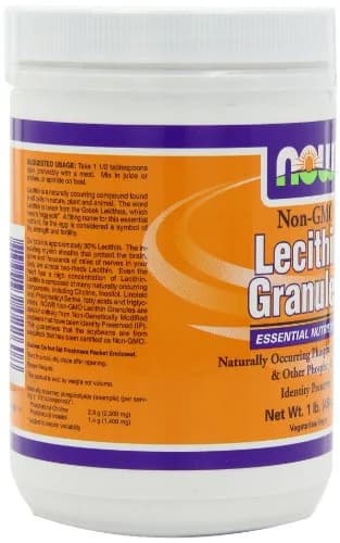 NOW Lecithin Granules 1-Pound (Pack of 2) | Soy-Based, Unflavoured, Nutritional Support for Energy & Fertility thumbnail 6