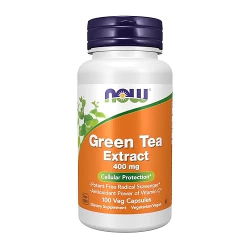 NOW Green Tea Extract 400 mg with Vitamin C | Antioxidant & Cellular Support (110 characters) thumbnail 1